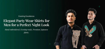Elegant Party Wear Shirts for Men for a Perfect Night Look - Nooob Lifestyle Private Limited