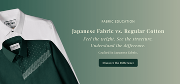 Japanese Fabric vs. Regular Cotton: What Makes Premium Shirts Worth It - Nooob Lifestyle Private Limited