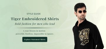 Tiger Embroidered Shirts