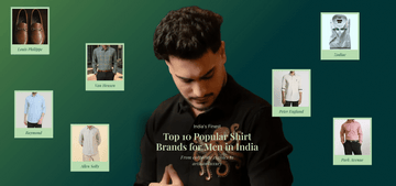 Top 10 Popular Shirt Brands for Men in India - Nooob Lifestyle Private Limited