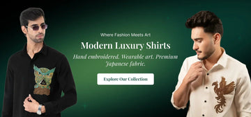 Modern Luxury Shirts with Artistic Designs