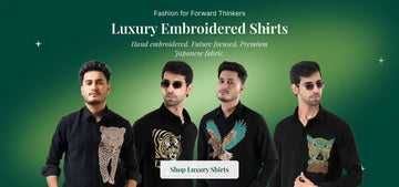 What Are Some Luxury Brands Offering Embroidered Shirts for Visionaries? - Nooob Lifestyle Private Limited