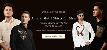 What to Wear to an Indian Wedding: Embroidered Shirts for Every Function