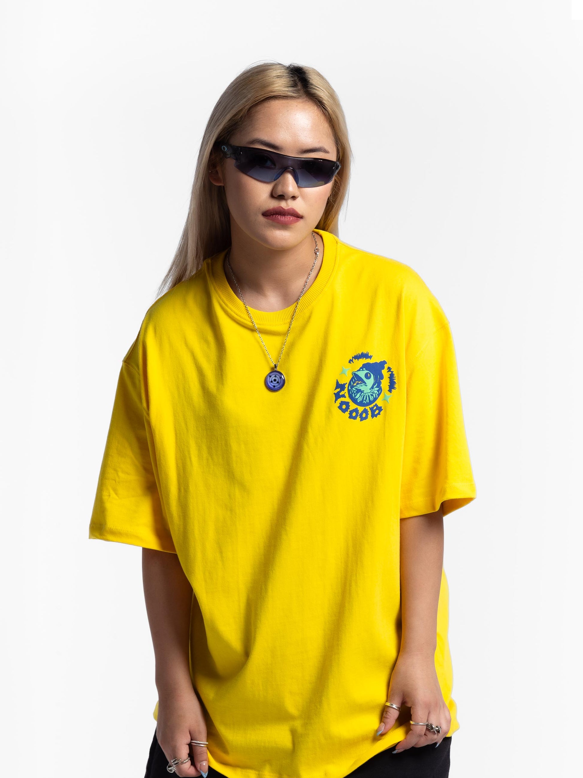 Yellow Oversized T Shirts For Women