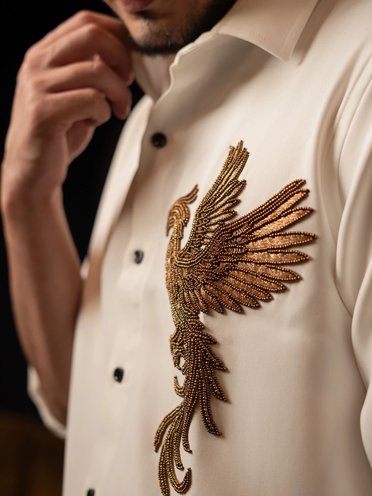 Ashborn – Phoenix Embroidered Shirt