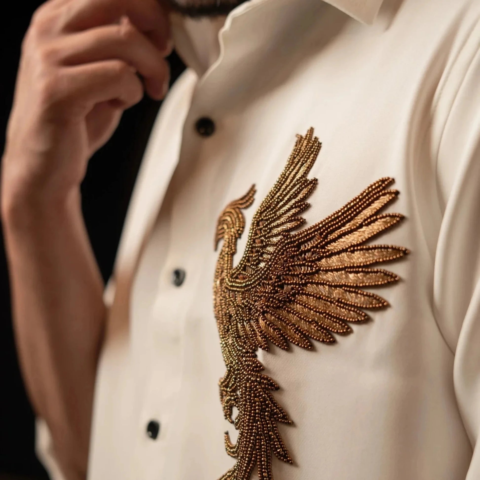 Ashborn – Phoenix Embroidered Shirt