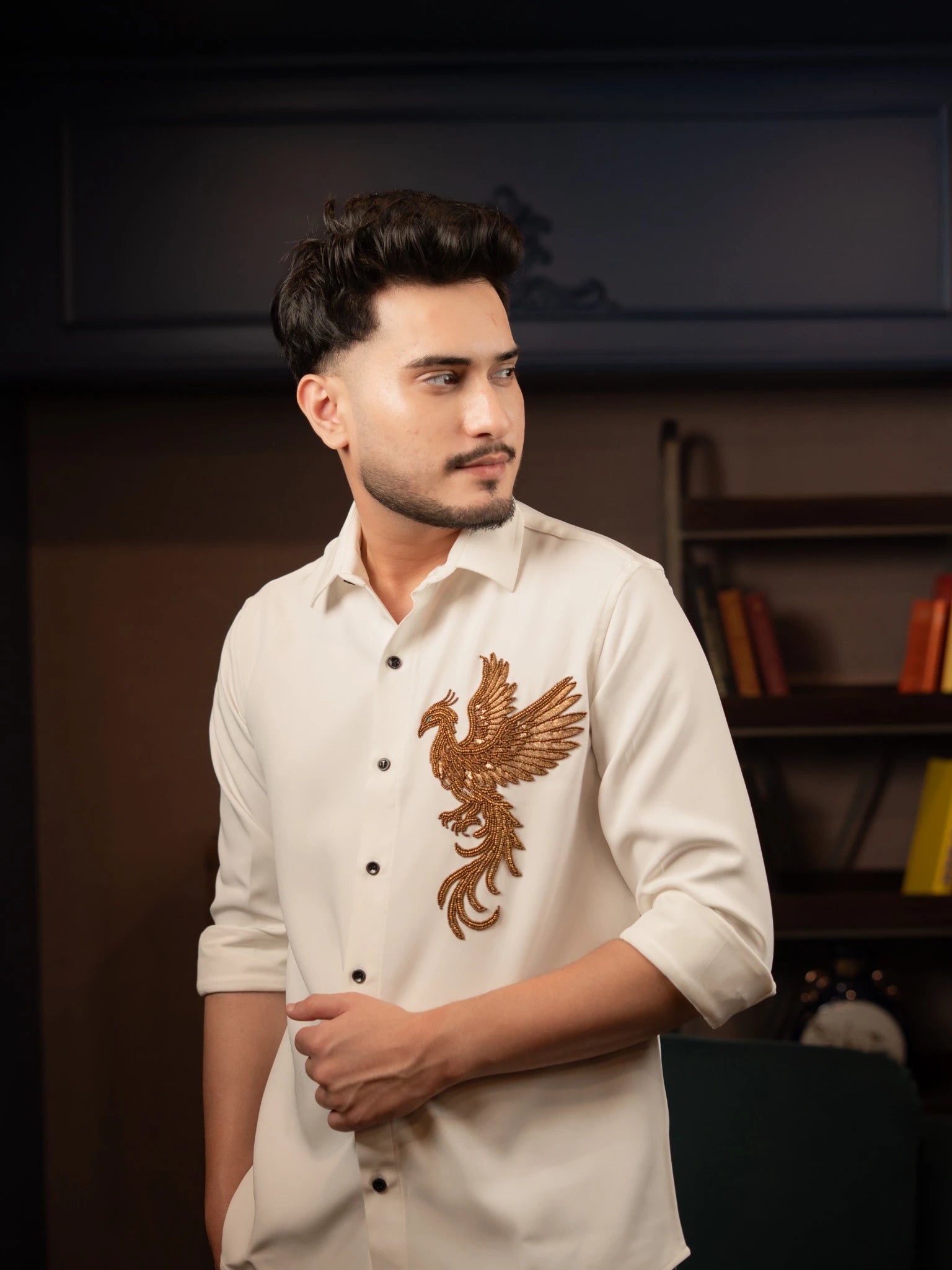 Ashborn – Phoenix Embroidered Shirt
