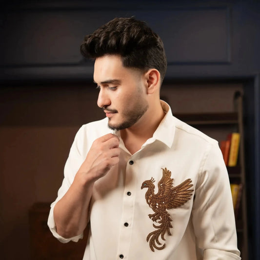 Ashborn – Phoenix Embroidered Shirt