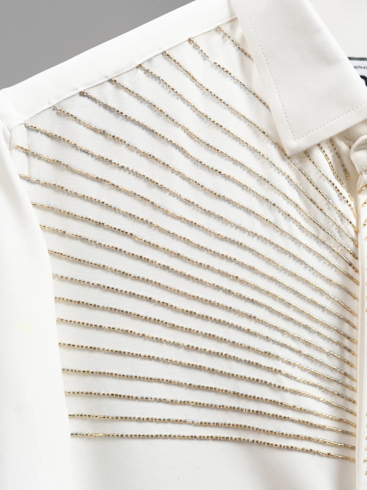 Auric Rays – Gold Embroidered Shirt