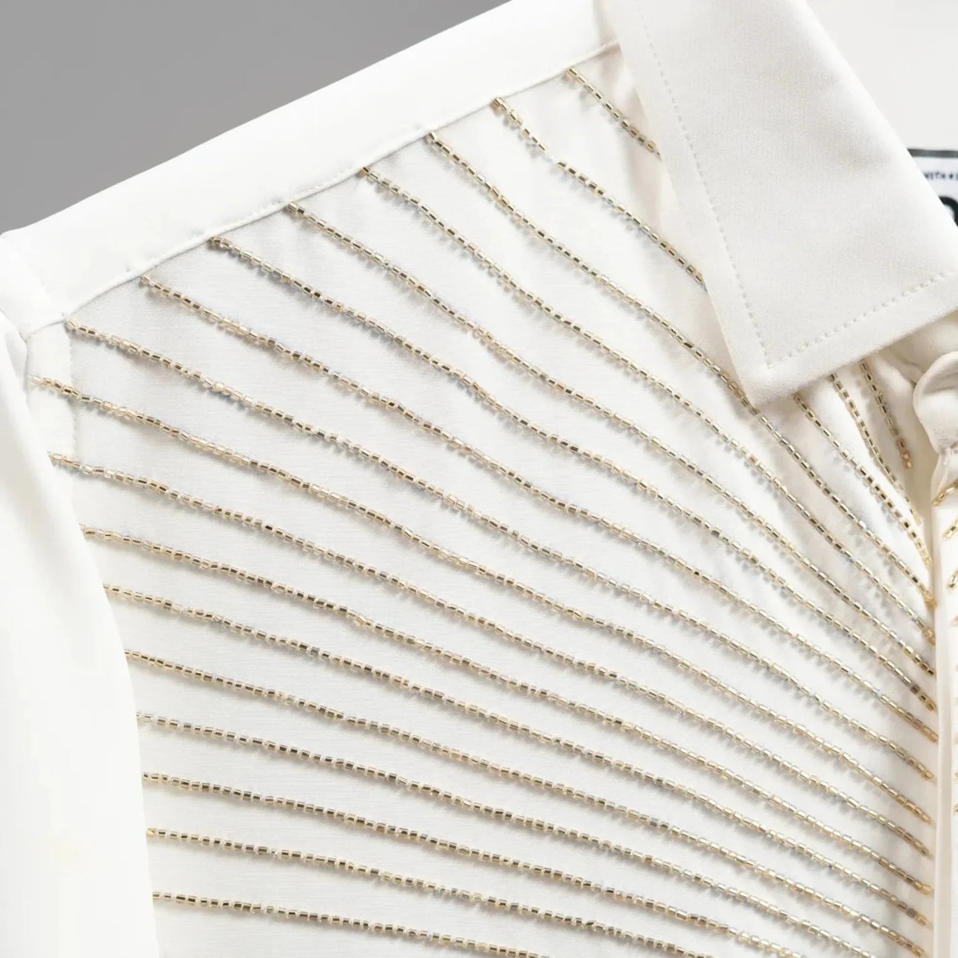 Auric Rays – Gold Embroidered Shirt