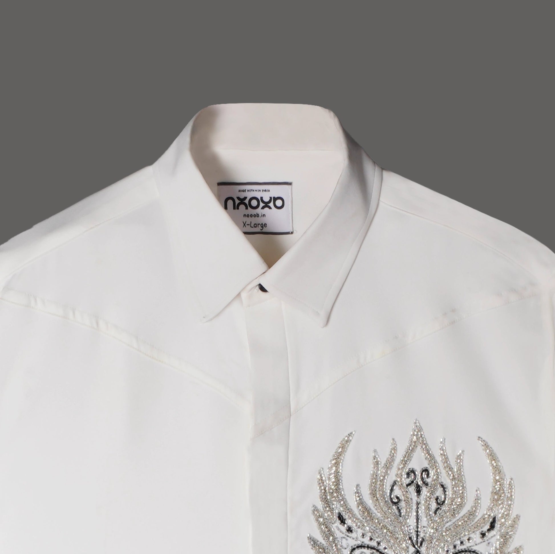 Crown of Light – Embroidered Shirt