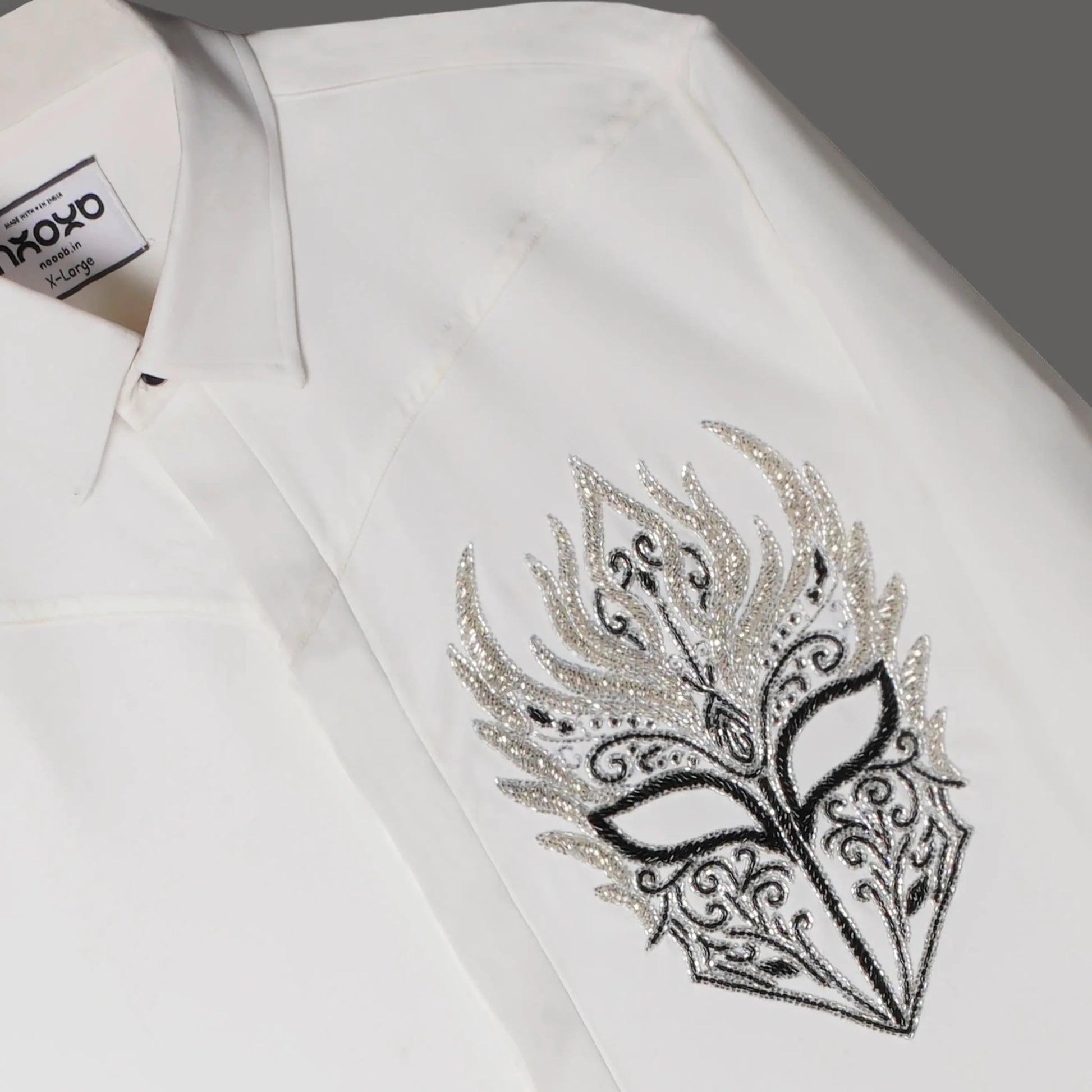 Crown of Light – Embroidered Shirt