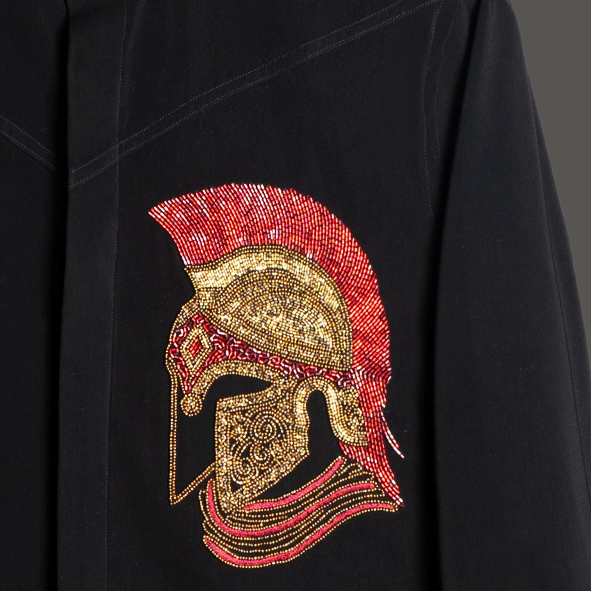 Crown of Valor – Embroidered Warrior Shirt