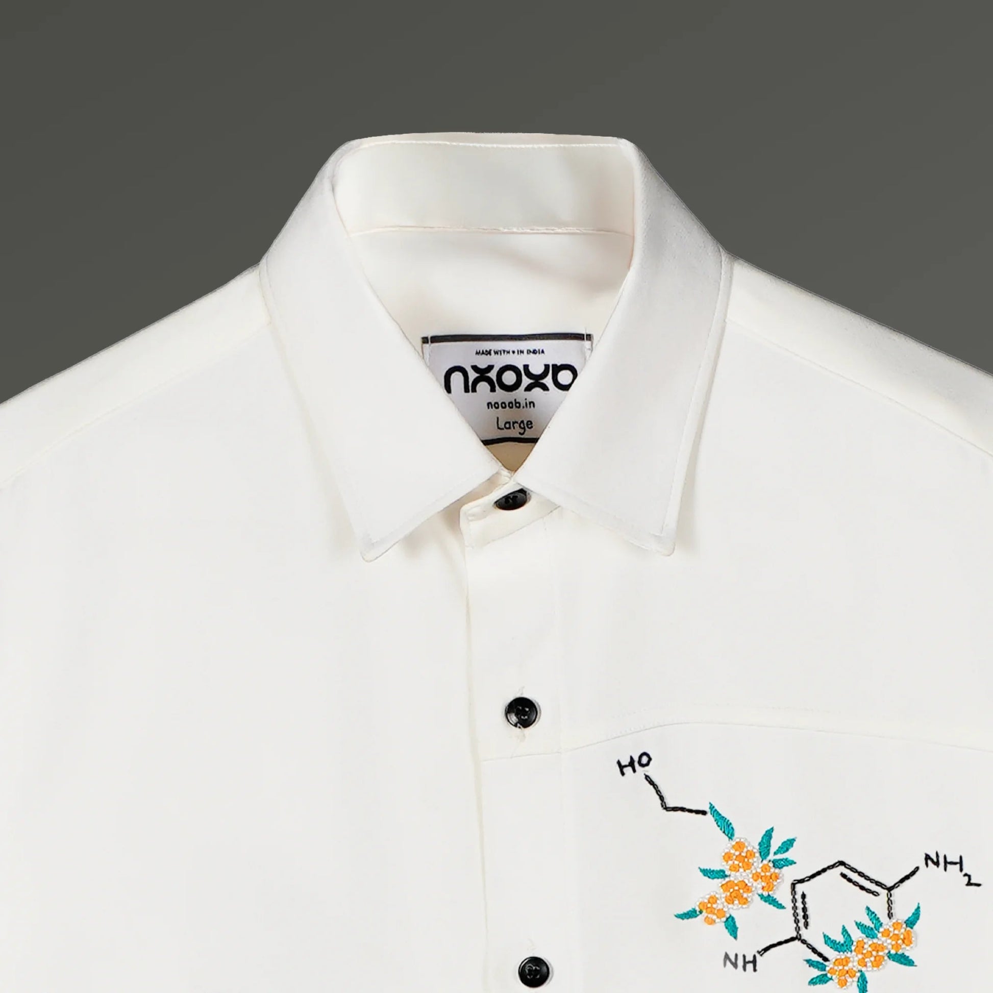 Buy Molecular Embroidered Shirt Online