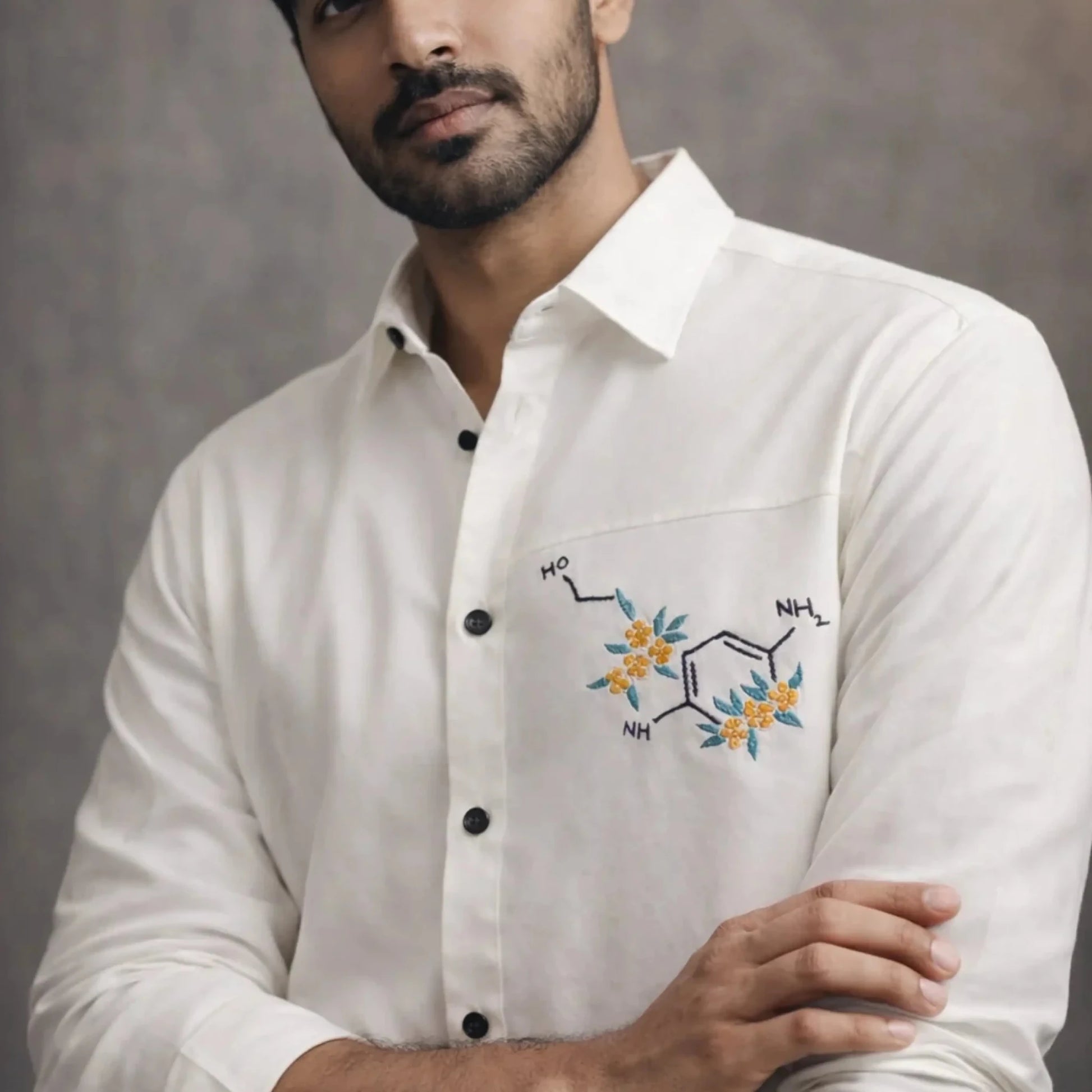Embroidered Shirt for Men
