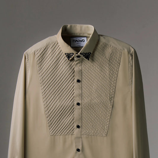 Designer shirts for men NOOOB Dune Collar Designer Shirt wedding