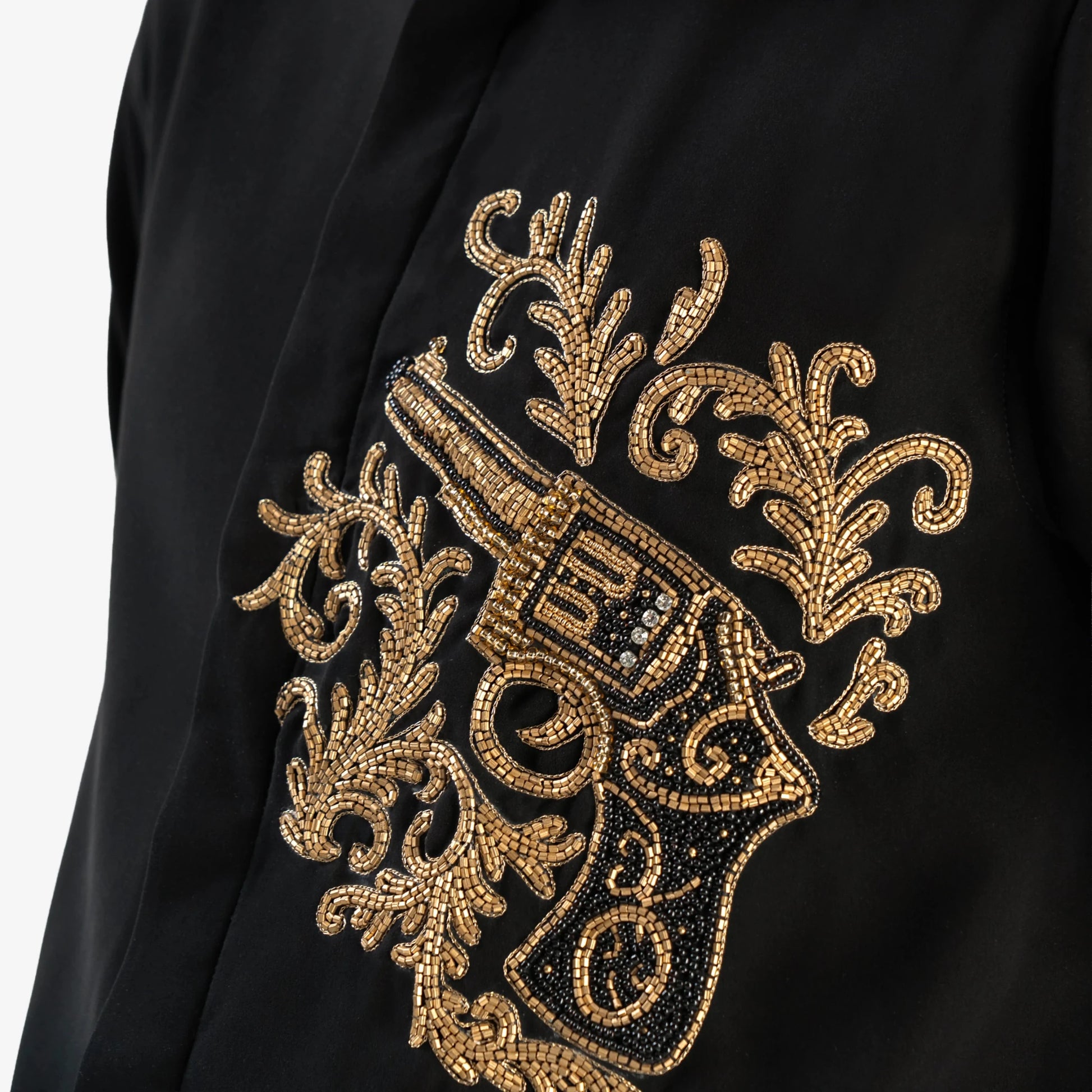 Golden Trigger – Gold Embroidered Shirt