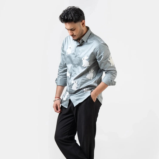 Lagom Bunny – Embroidered Shirt