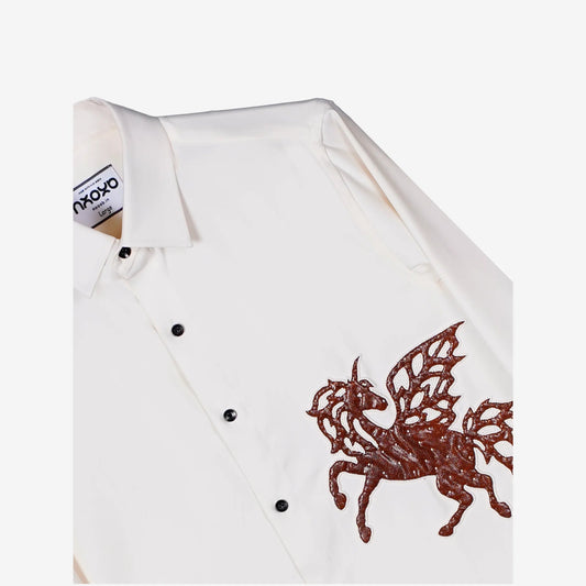 Mythborne – Embroidered Pegasus Shirt