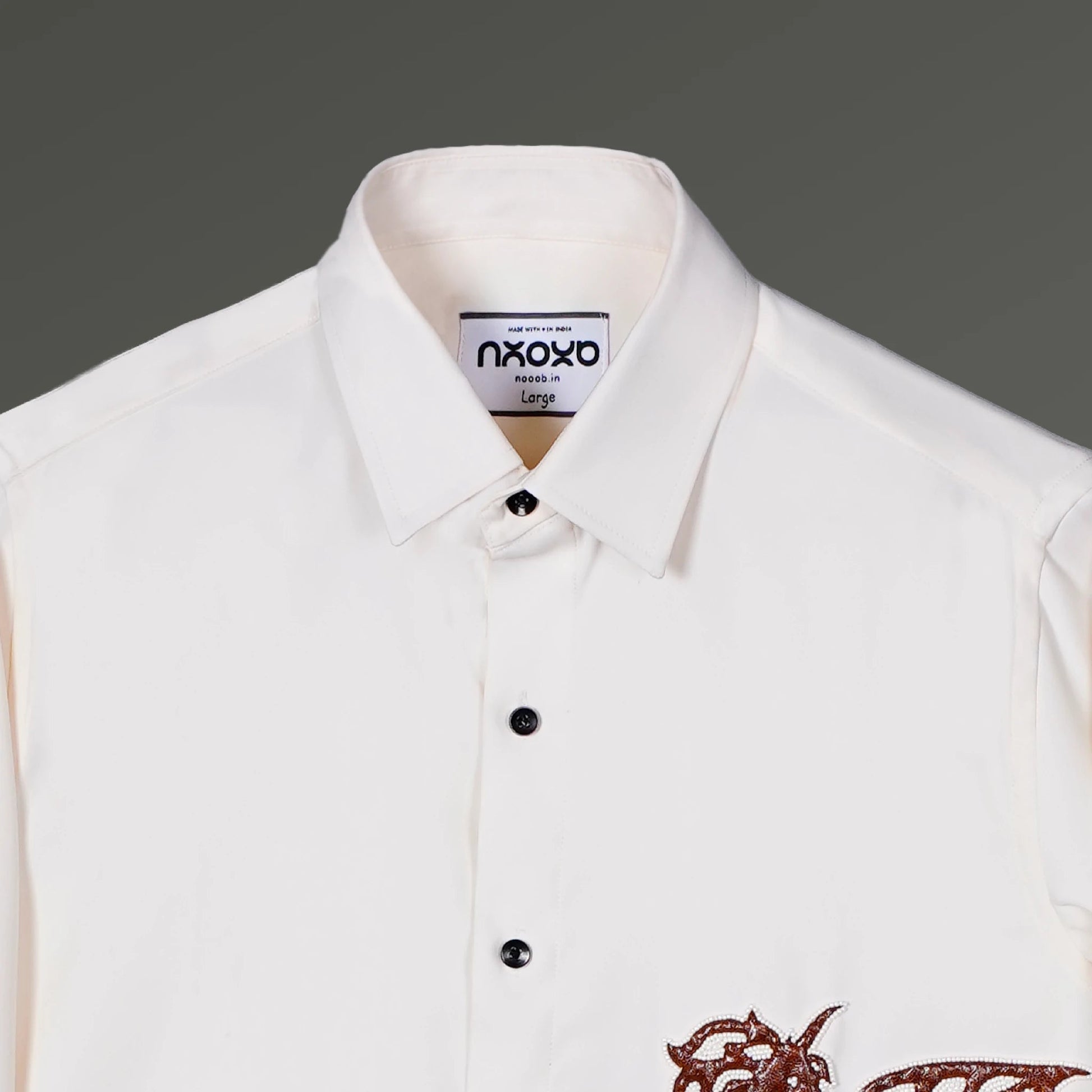 Mythborne – Pegasus Embroidered Shirt for Men