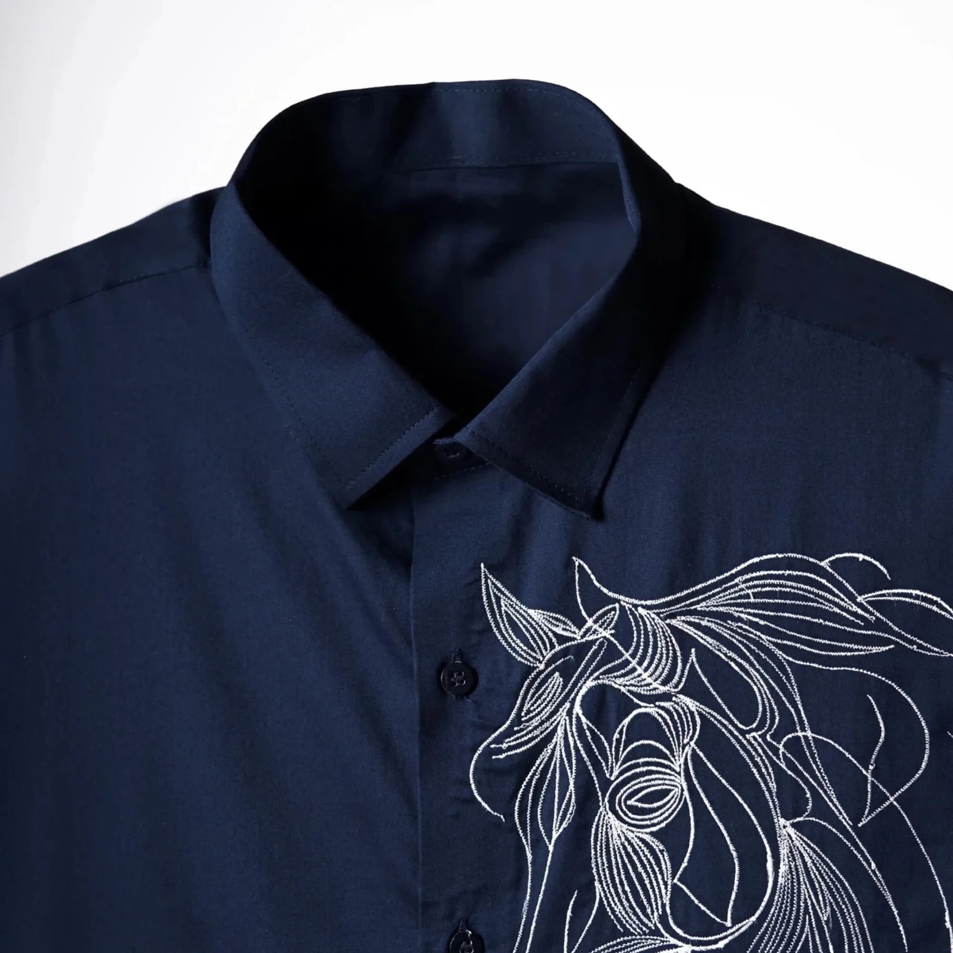 Phantom Mane – New Blue Horse Shirt