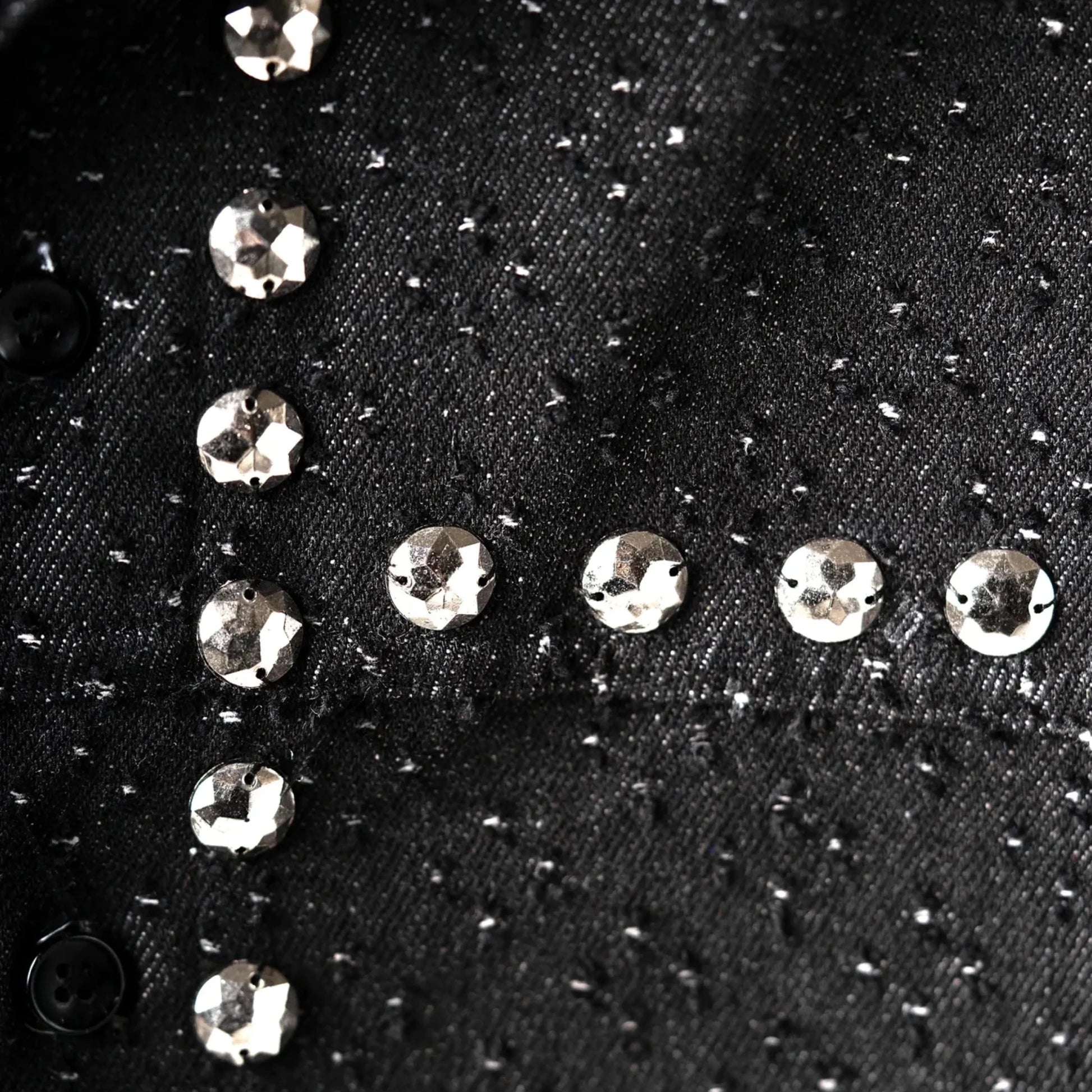 Riot Thread – Chrome Stud Textured Shirt
