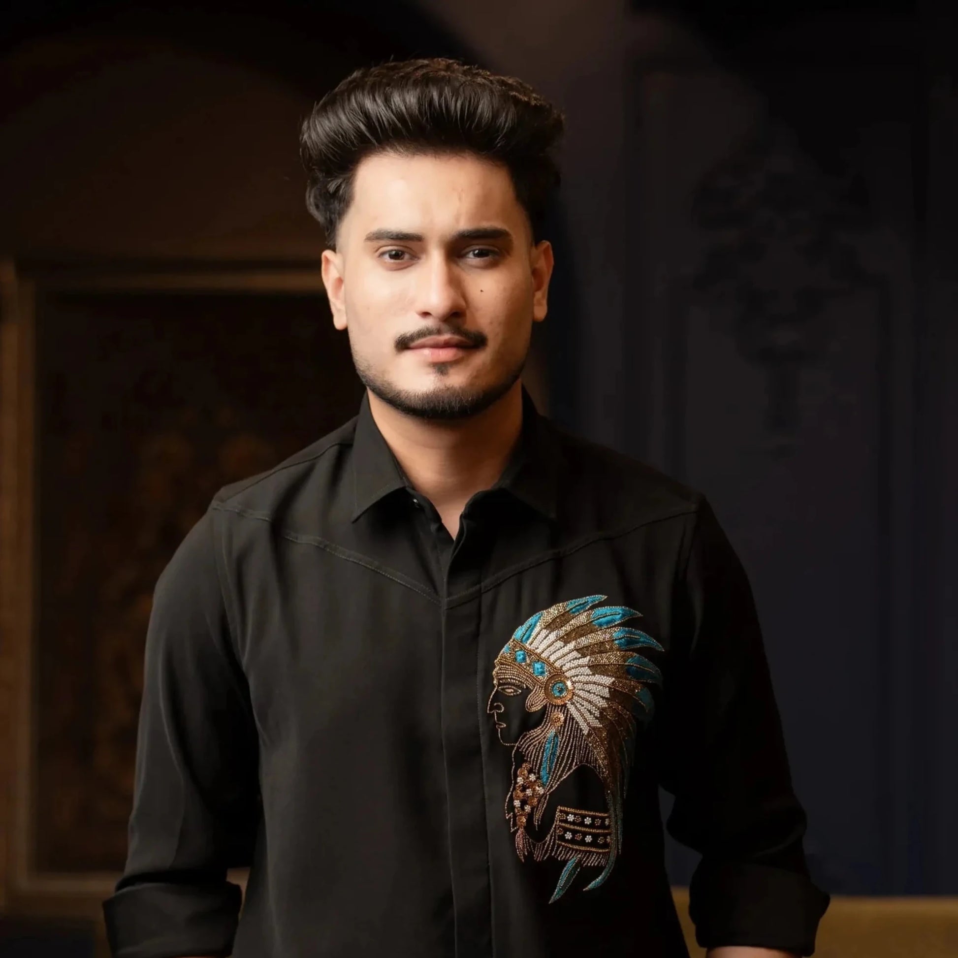 Shadow Chief – Embroidered Shirt
