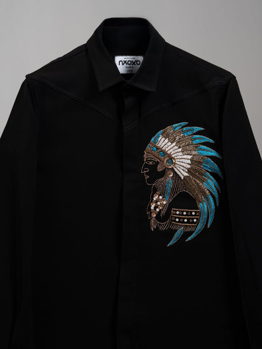 Shadow Chief – Embroidered Shirt
