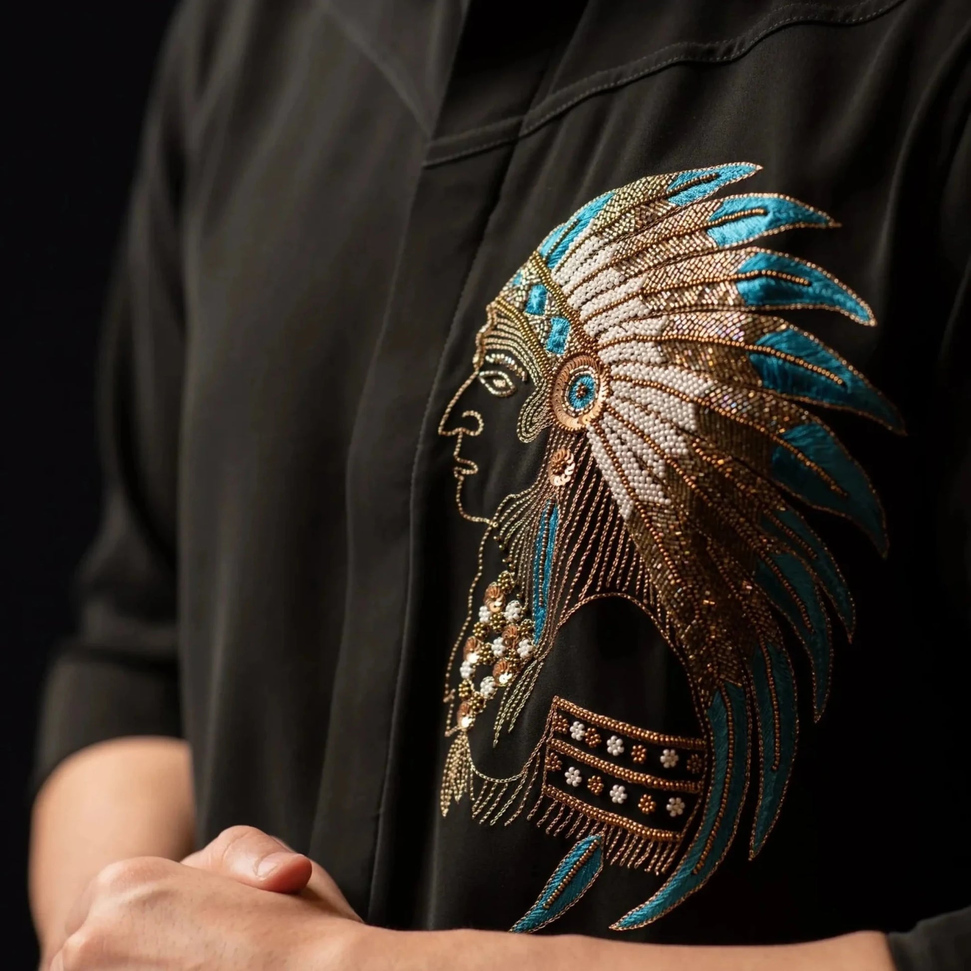 Shadow Chief – Embroidered Shirt
