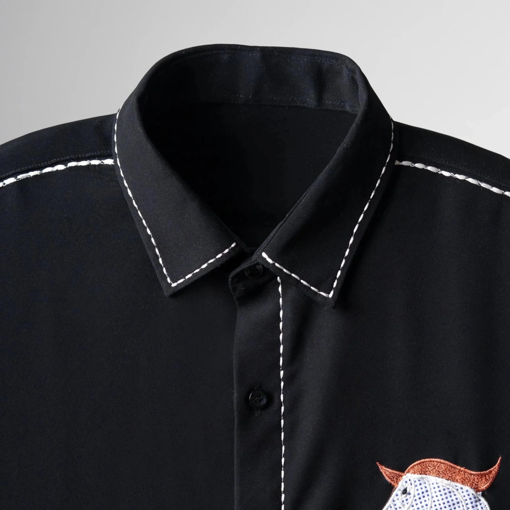 Shadow Parade – Horse Embroidery Shirt