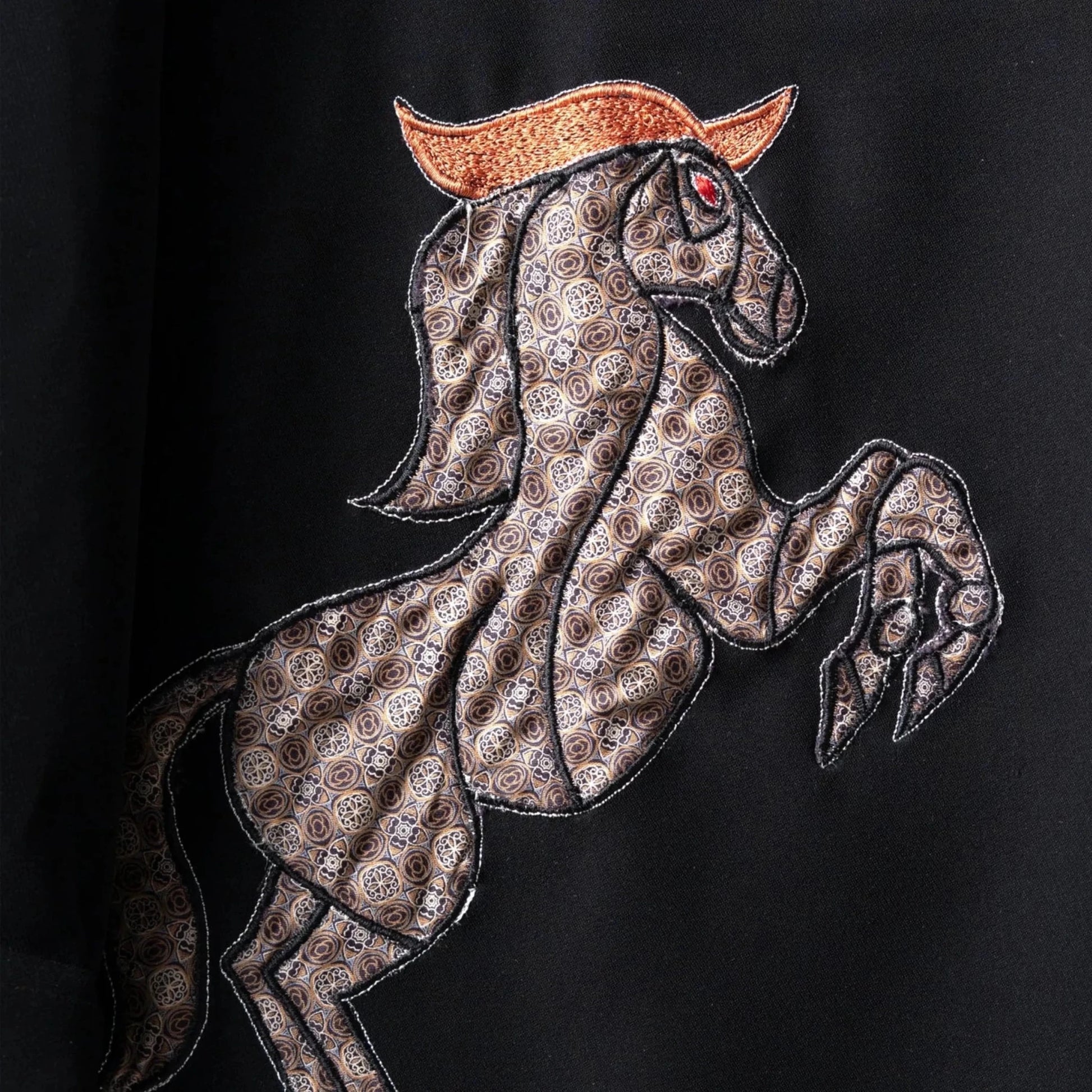 Shadow Parade – Horse Embroidery Shirt