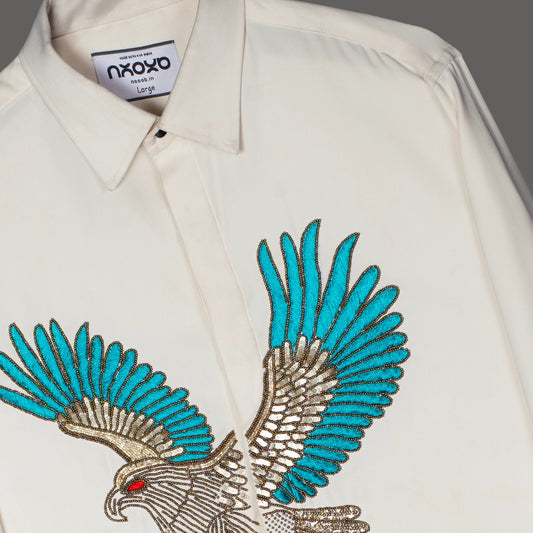 Skyborn Zenith – Embroidered Shirt