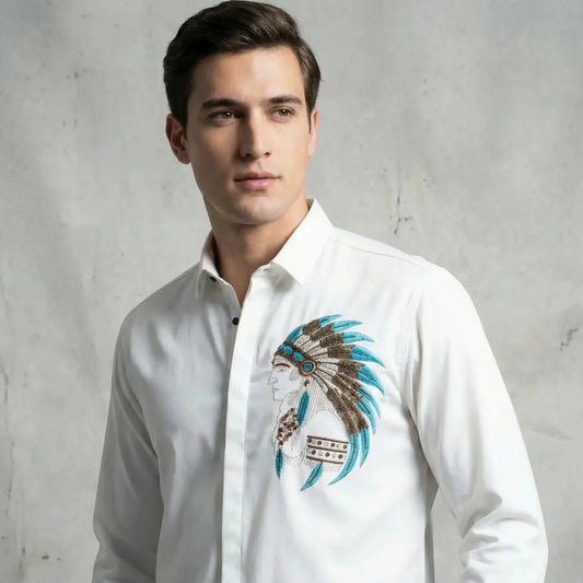 Spirit Chief Embroidered Shirt