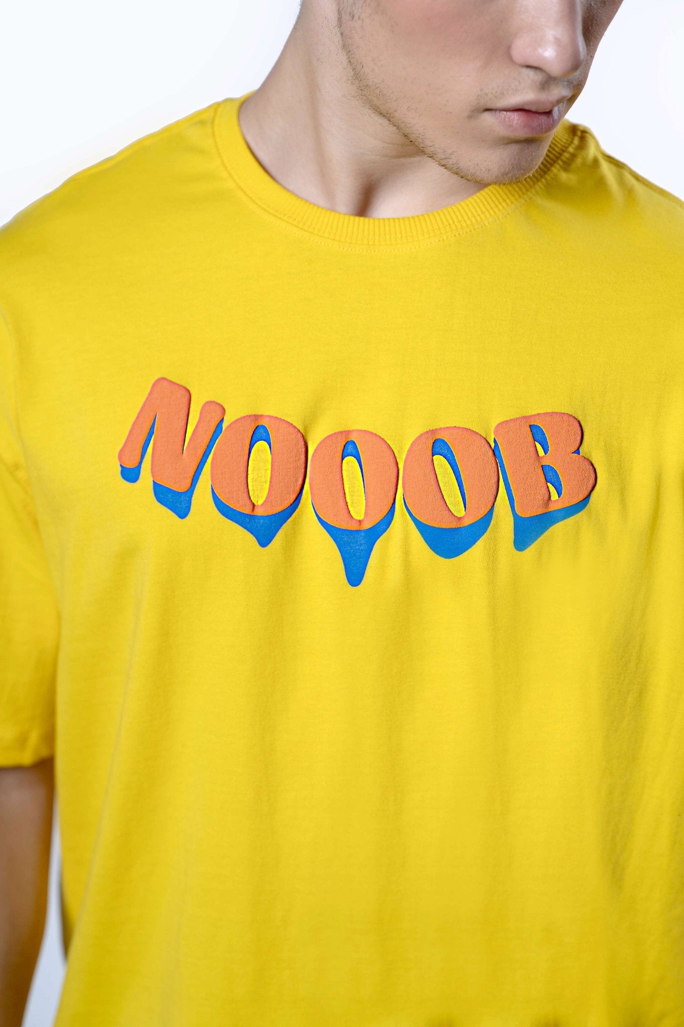 Yellow flowers pattern Oversized T-Shirt