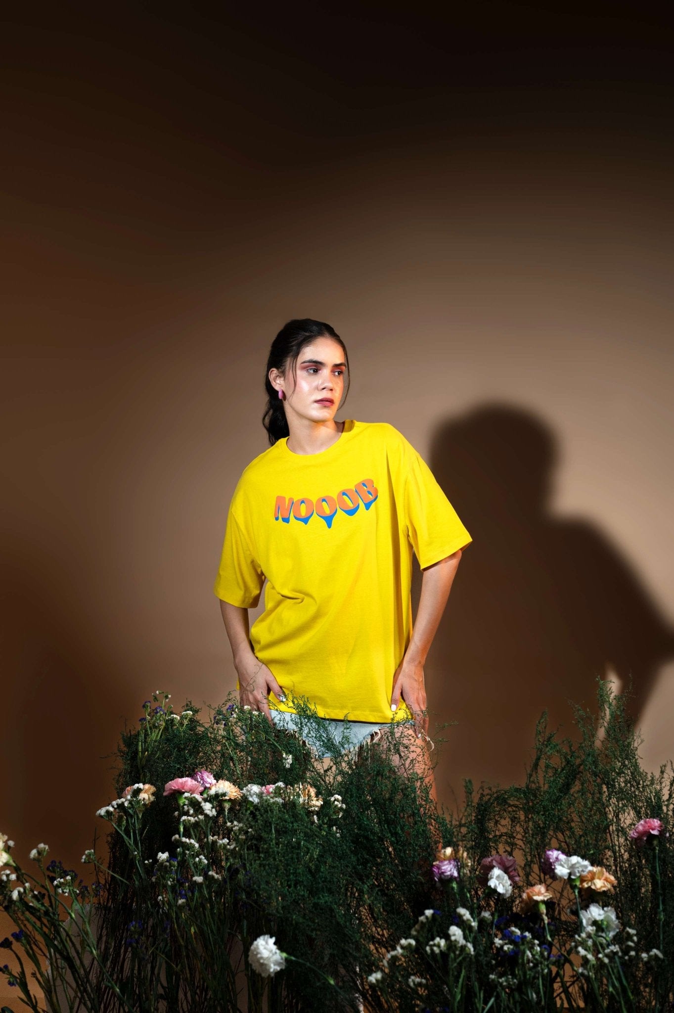 Unisex Yellow Oversized T-Shirt