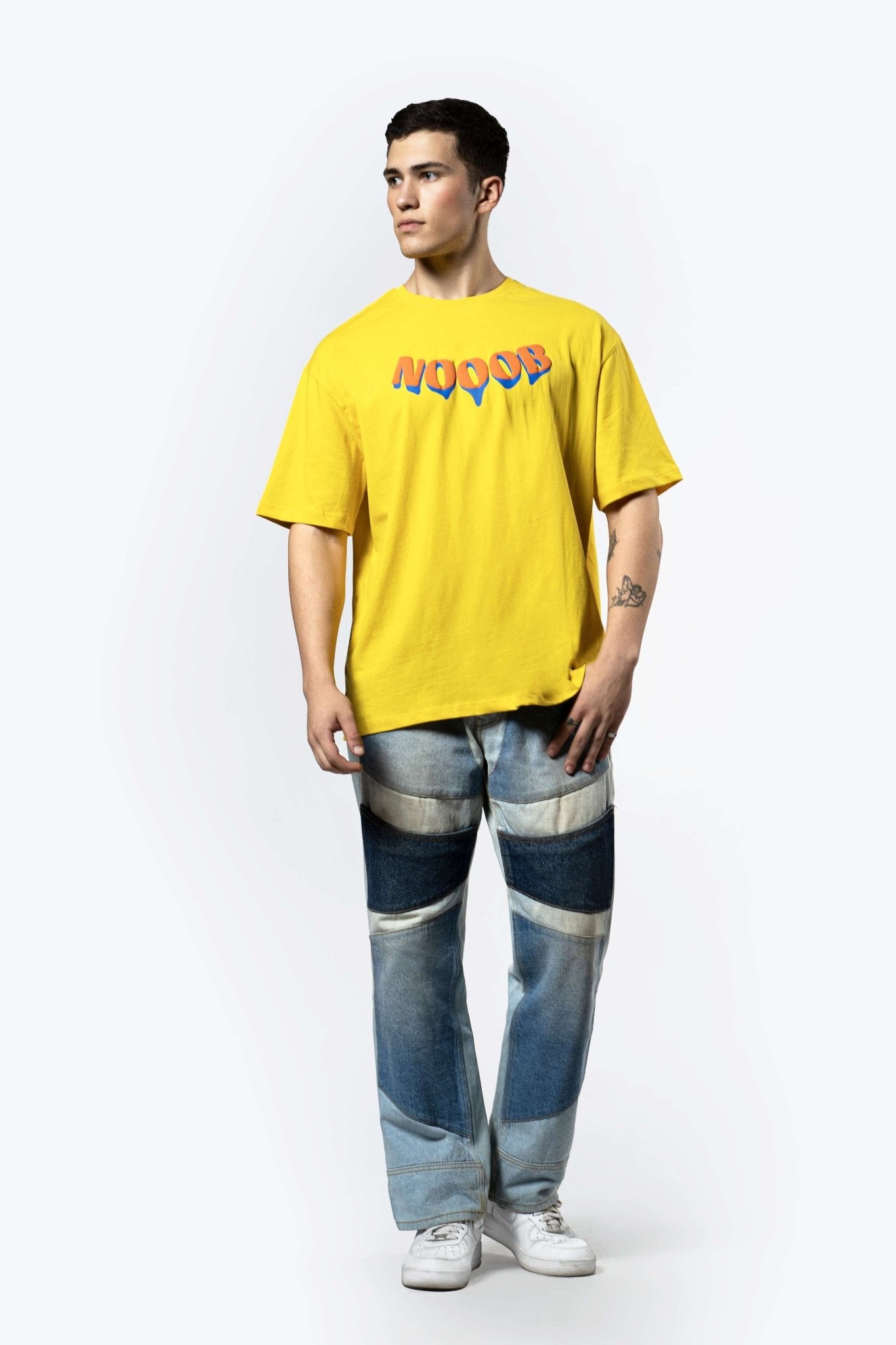 Yellow Oversized T-Shirt for Men