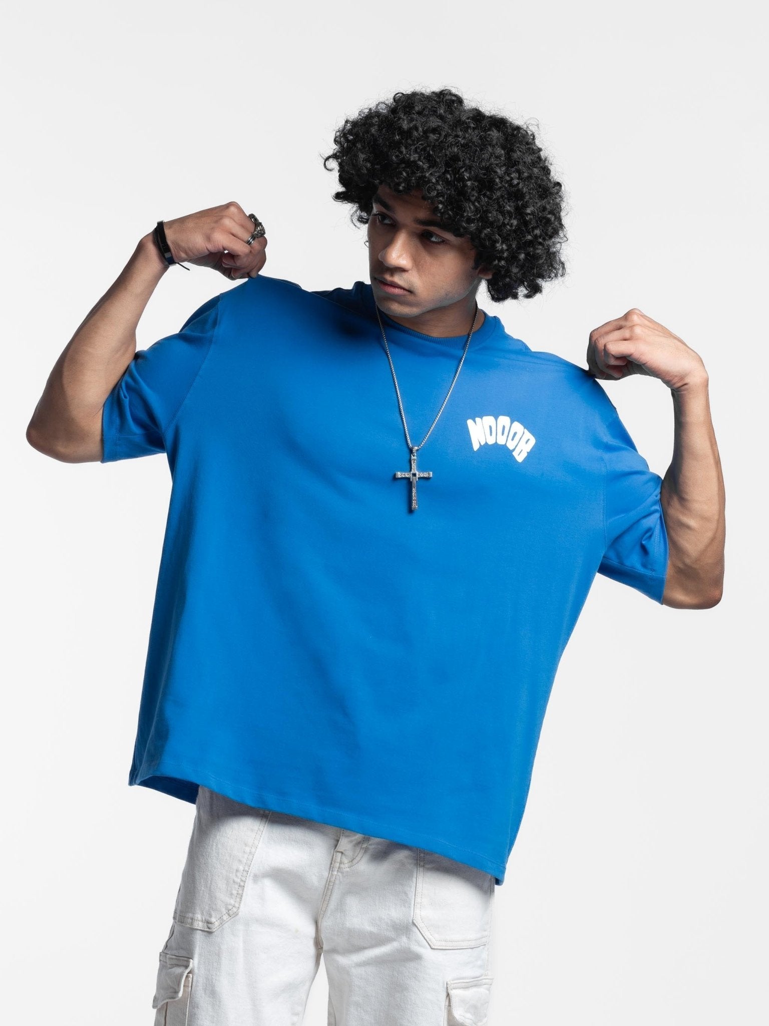 Oversized T-Shirt, Blue