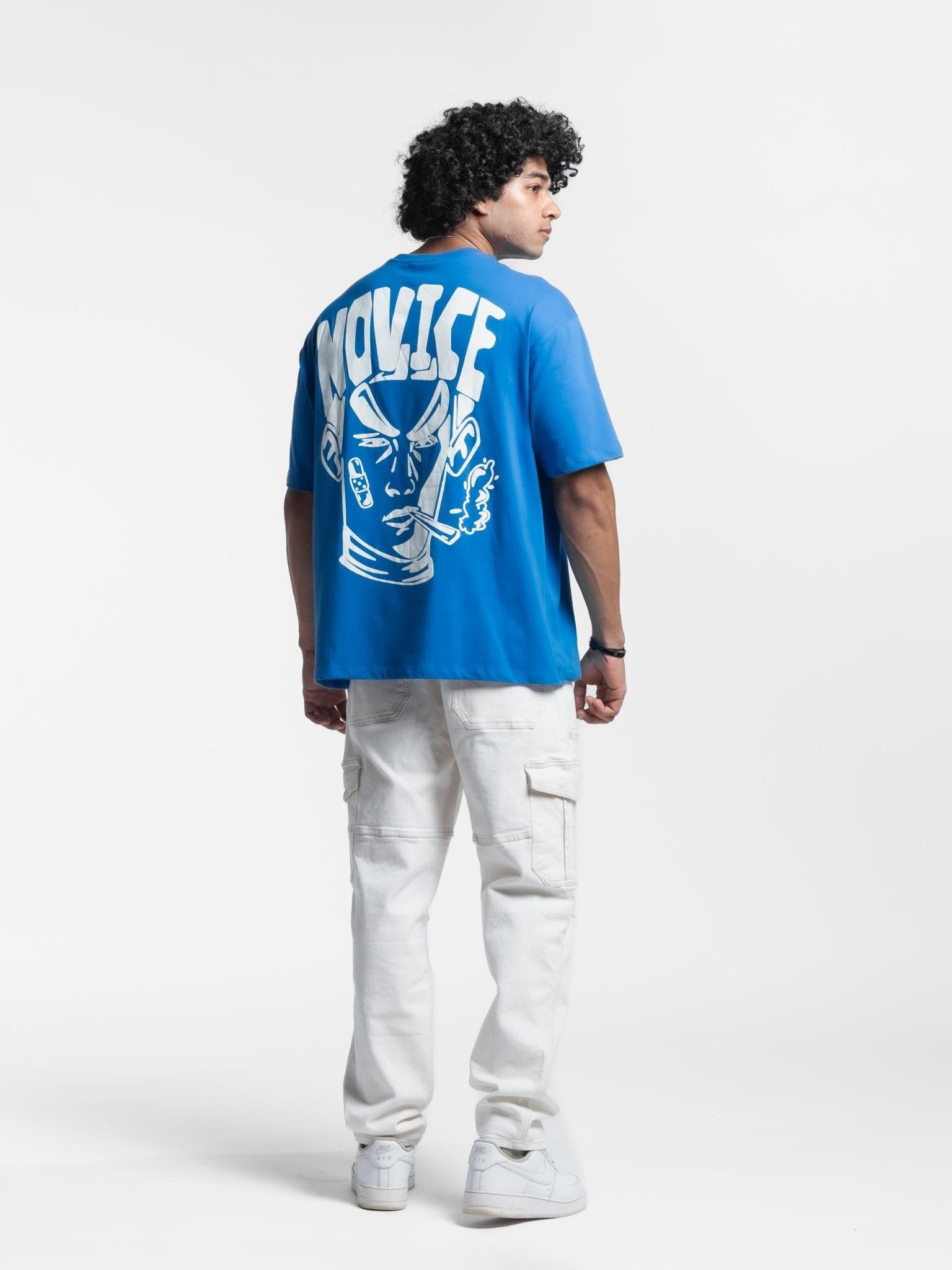 THE FRESH START - Oversized T-Shirt, Blue