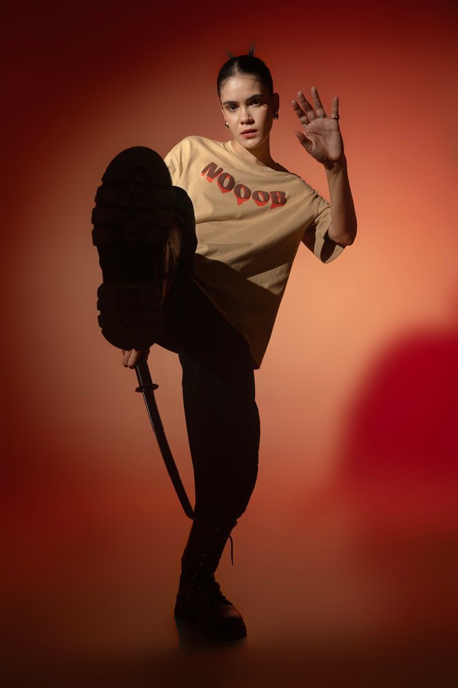 Oversized Back Printed T-shirt