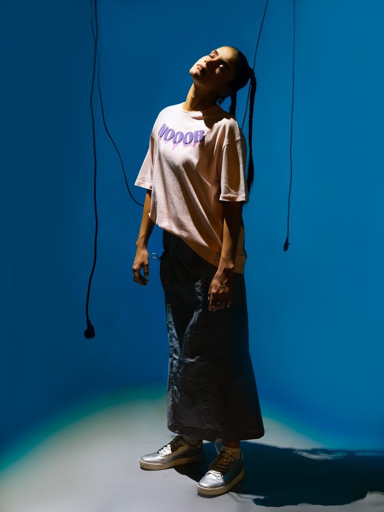 Cyberpunk Pink Oversized T-Shirt