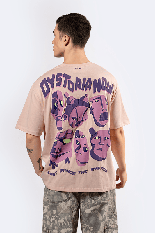 Cyberpunk Pink Unisex Oversized T-Shirt