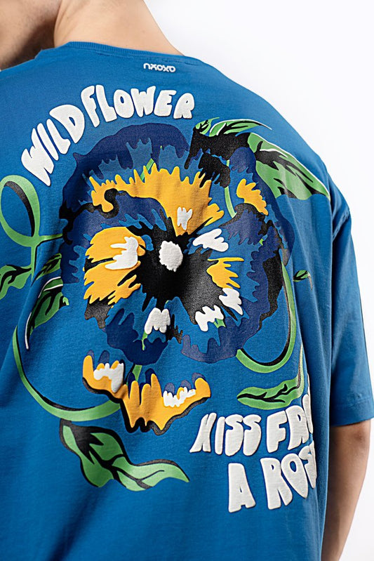 Oversized Back Printed T-shirt