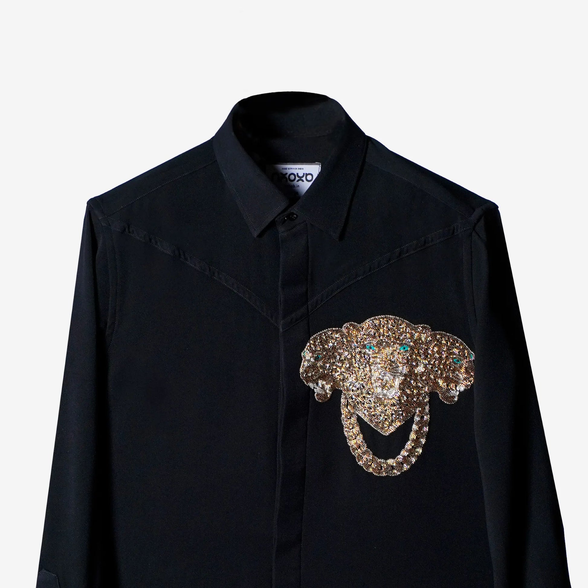 Triarch – Embroidered Leopard Shirt