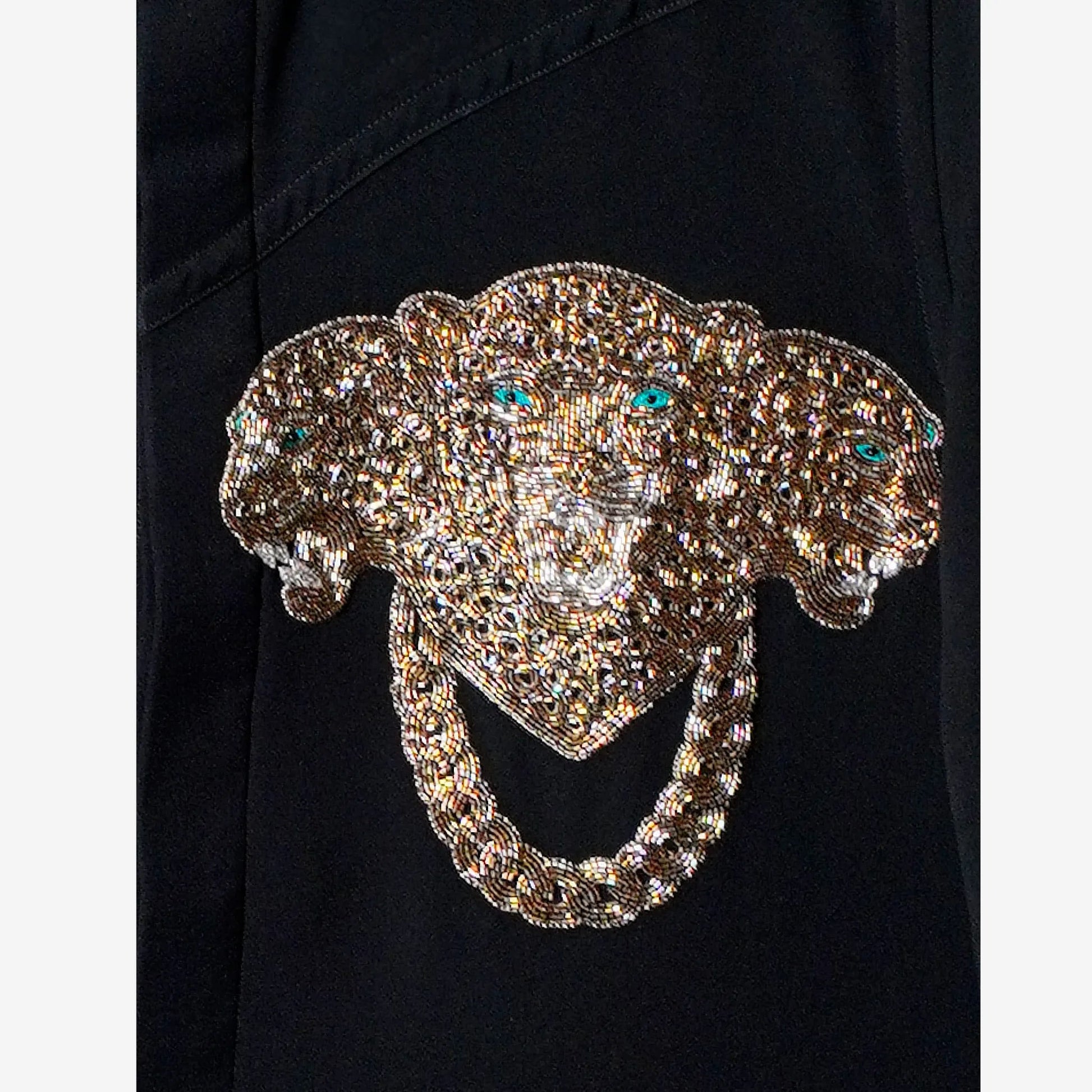 Triarch – Embroidered Leopard Shirt