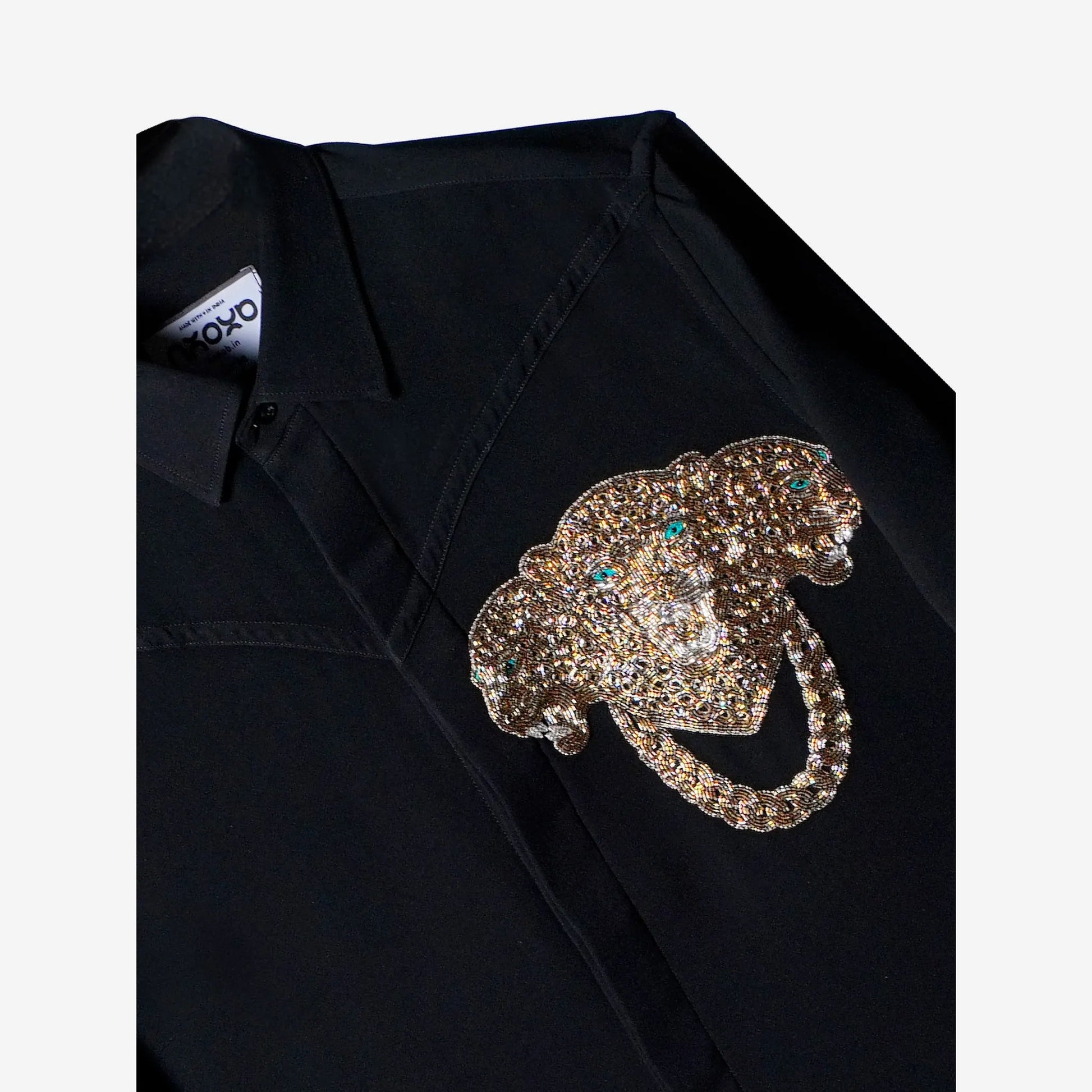 Triarch – Embroidered Leopard Shirt