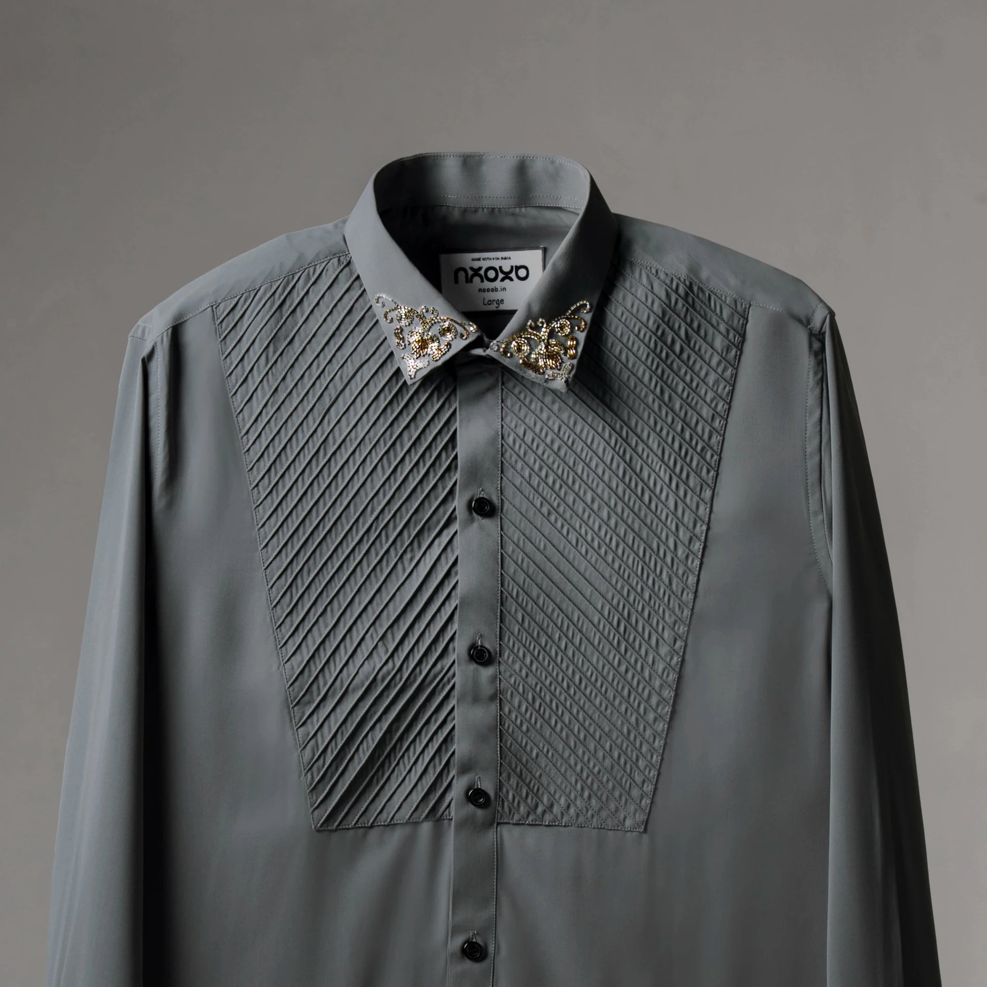 Vice Collar – Embellished Designer Shirt