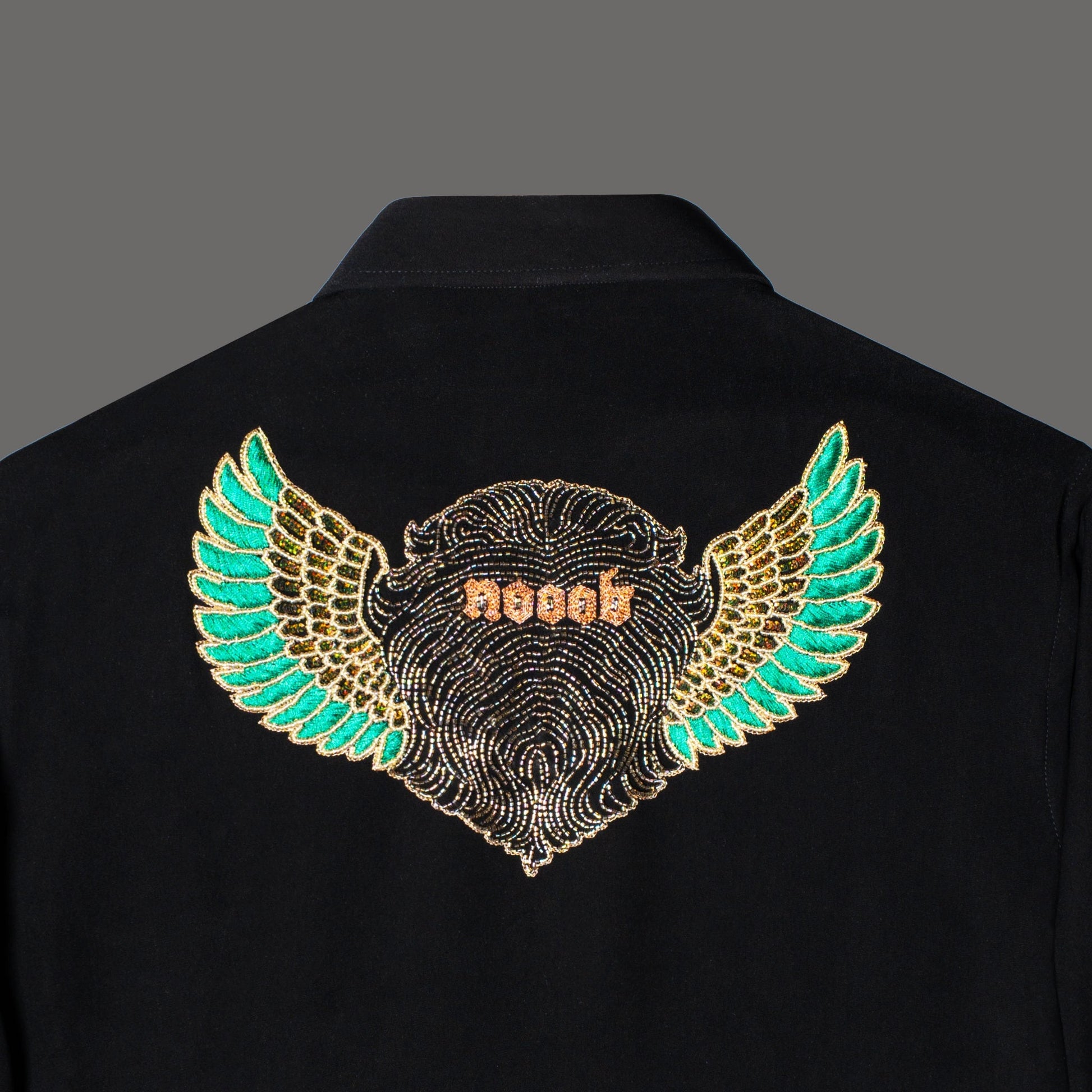 Wings of Nooob – Embroidered Shirt