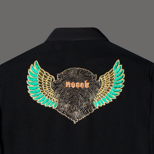 Wings of Nooob – Embroidered Shirt